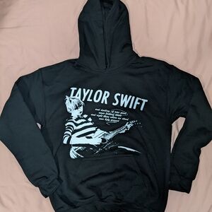 Taylor Swift Black Graphic Sweatshirt